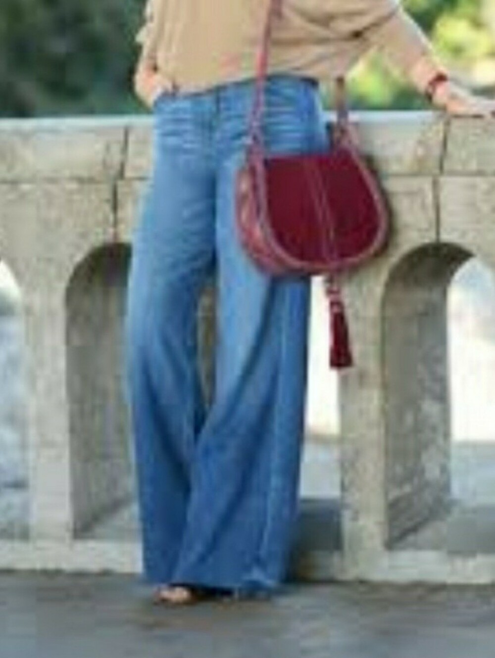 JAG Sophia Wide Leg Jeans Size 12P/27